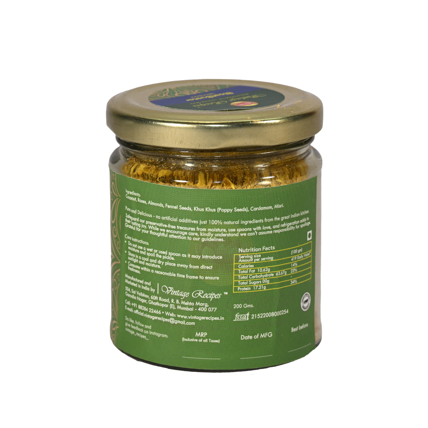 Vintage Recipes Bloat Buster – A Regal Ayurvedic Digestive Blend