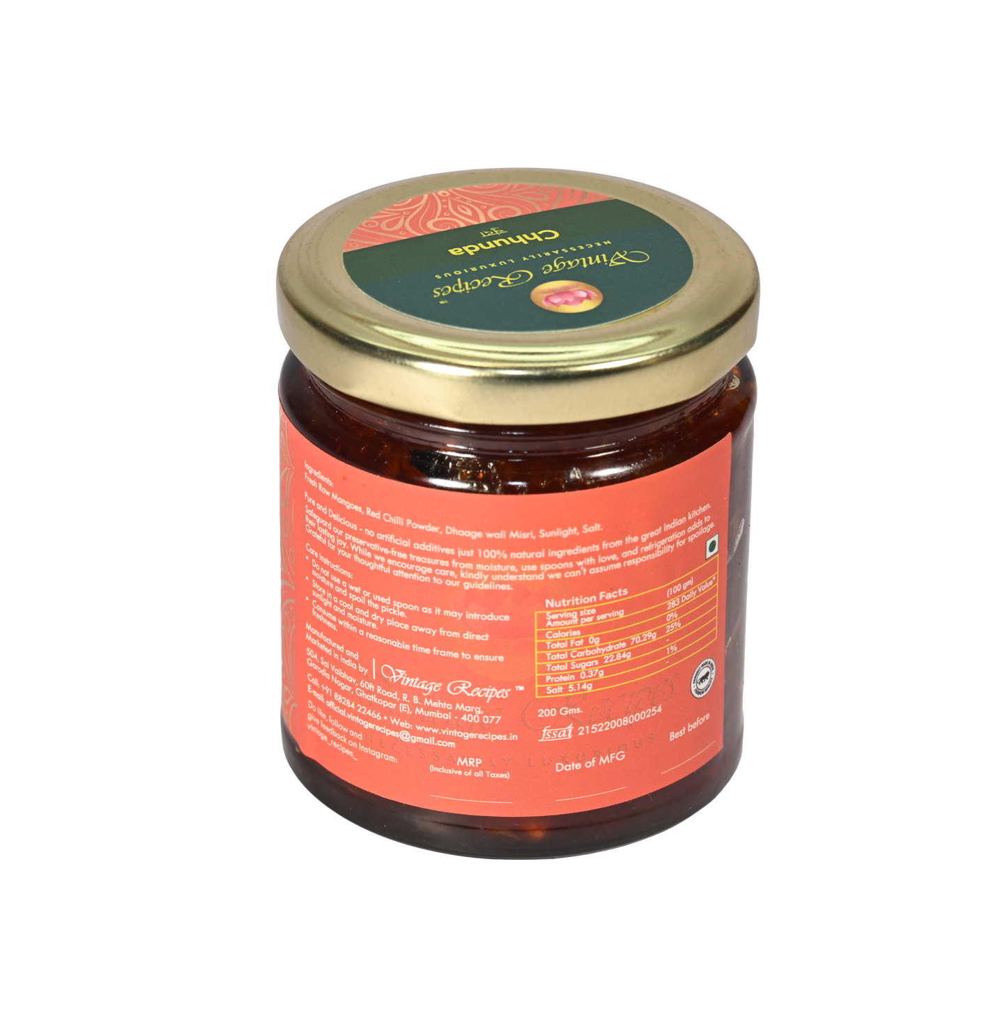 Gujarati Chhunda | Traditional Sun-Cooked Mango Preserve | 100% Natural | No Preservatives | Sweet & Spicy | Homemade Mango Relish