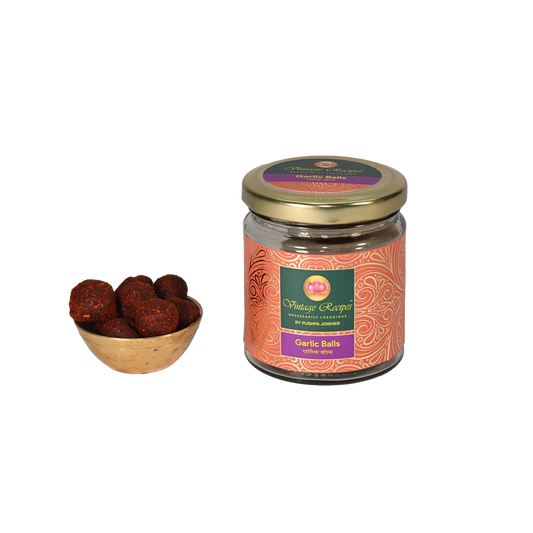 Vintage Recipes' Garlic Balls – A Royal Blend of Spice & Wellness