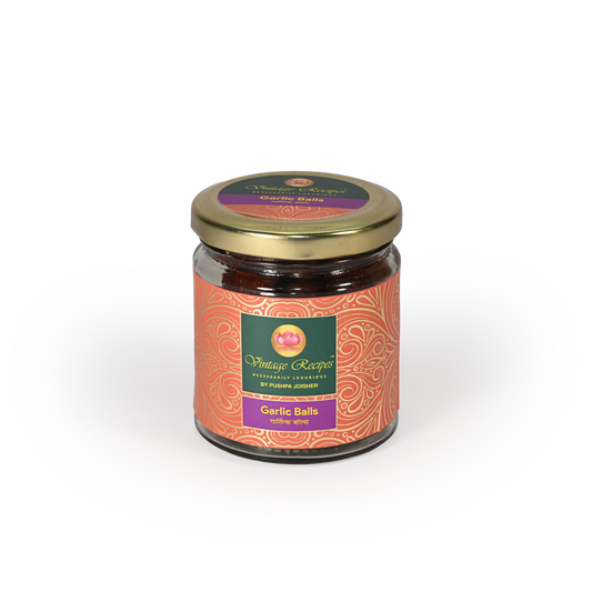 Vintage Recipes' Garlic Balls – A Royal Blend of Spice & Wellness