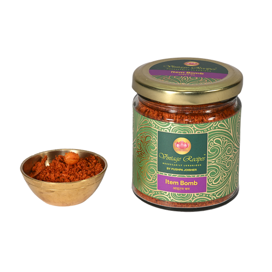 Item Bomb – Spicy & Flavorful Chutney Powder | Traditional Indian Blend