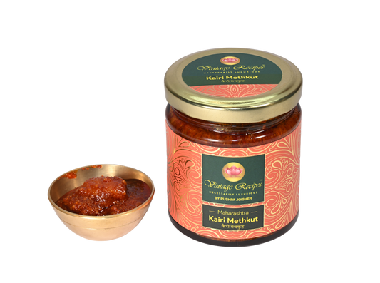 - Maharashtrian Kairi Methkut | Traditional Raw Mango Pickle |