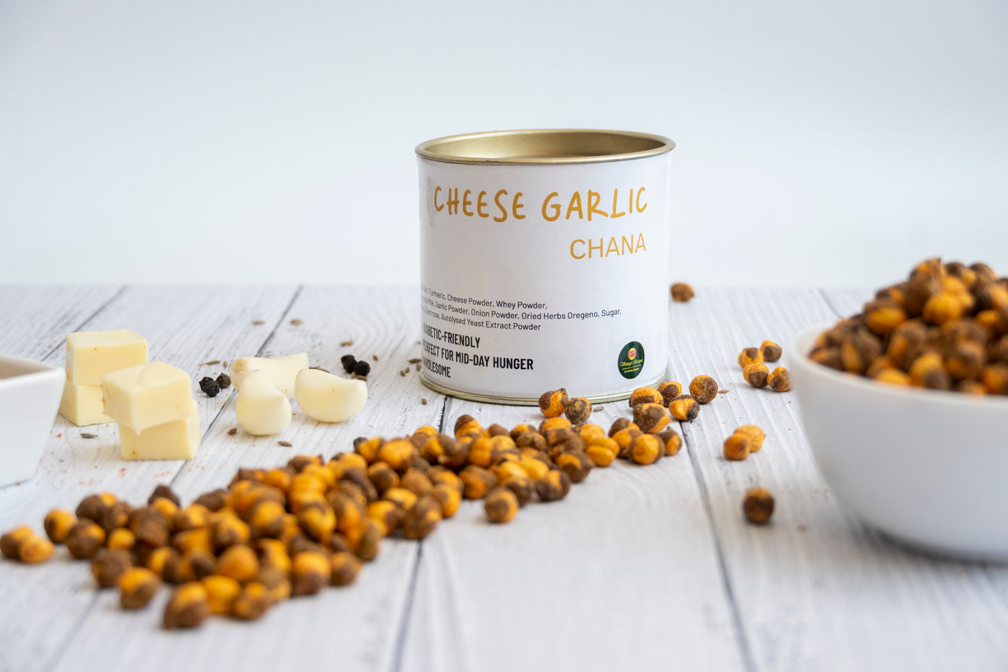 Cheese Garlic Chana β The Ultimate Crunchy & Savory Delight! π§π§