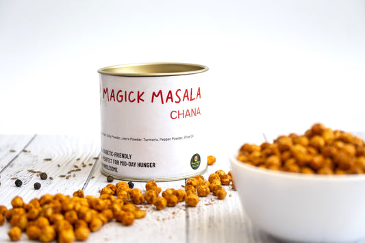Magick Masala Chana –  Roasted Chickpeas | Protein-Rich Indian Snack