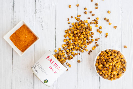 🔥 Peri Peri Chana – Spicy, Crunchy & Protein-Packed Snack! 🌶️