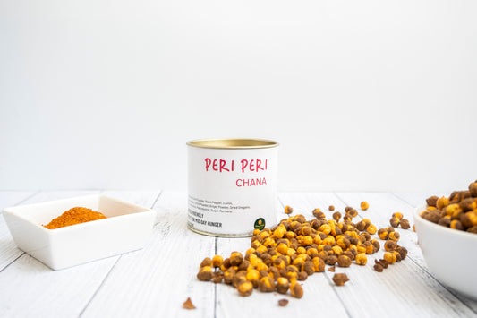 🔥 Peri Peri Chana – Spicy, Crunchy & Protein-Packed Snack! 🌶️