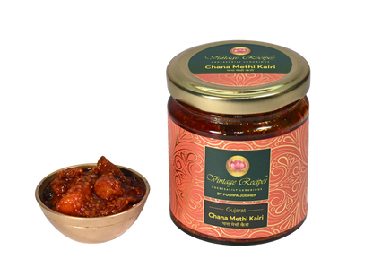 Gujarati Chana Methi Kairi Pickle – Authentic Taste of Gujarat
