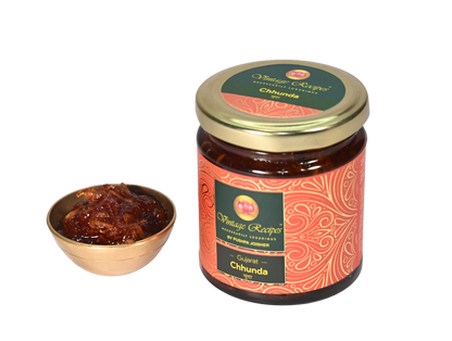 Authentic Gujarati Chhunda – Traditional Sun-Cooked Mango Preserve