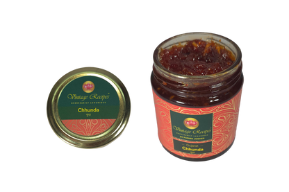 Authentic Gujarati Chhunda – Traditional Sun-Cooked Mango Preserve