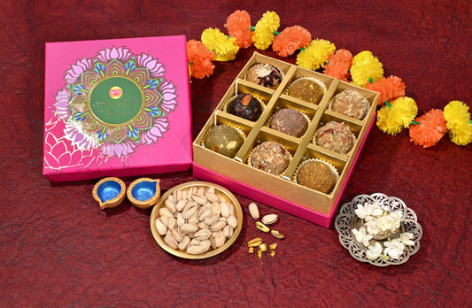 Box of 9 Laddoos