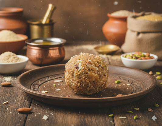 Protein-Rich Urad Dal Laddoos – Traditional & Healthy Sweet
