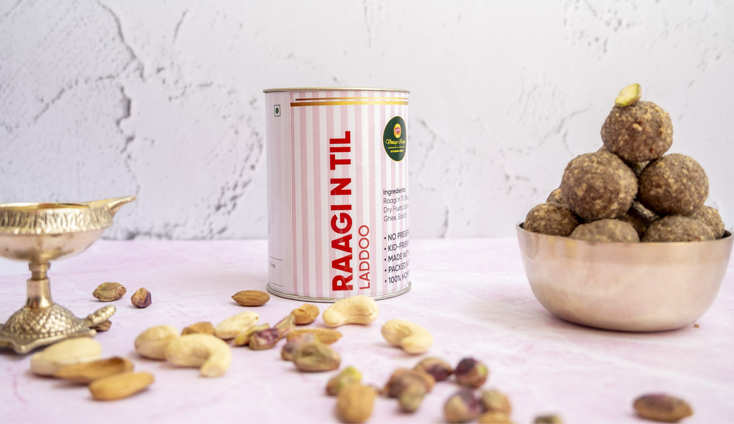 Raagi Sesame Laddoo