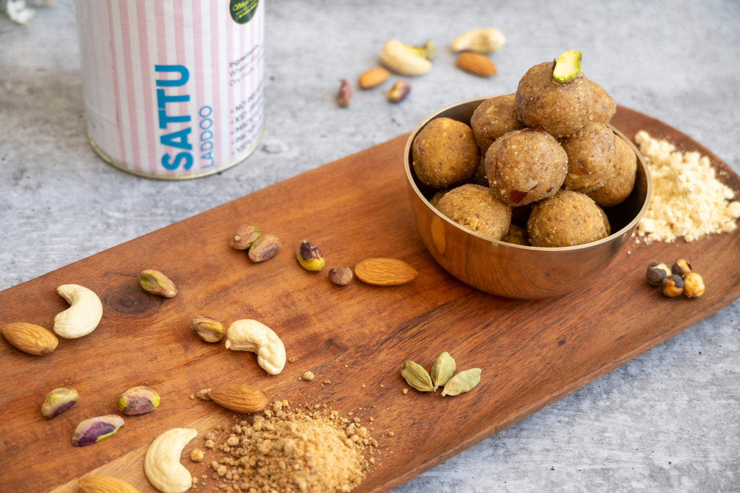 Sattu Laddoo – High-Protein & Energy-Boosting Healthy Snack