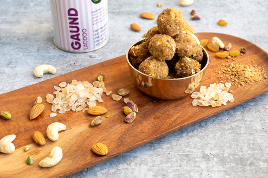 Traditional Gaund Ke Laddoo – Healthy & Nutrient-Rich Winter Delight
