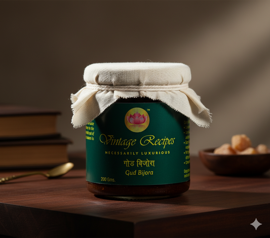 Gud Bijora Achaar – Sweet & Tangy Lemon Pickle with Gud and Spices