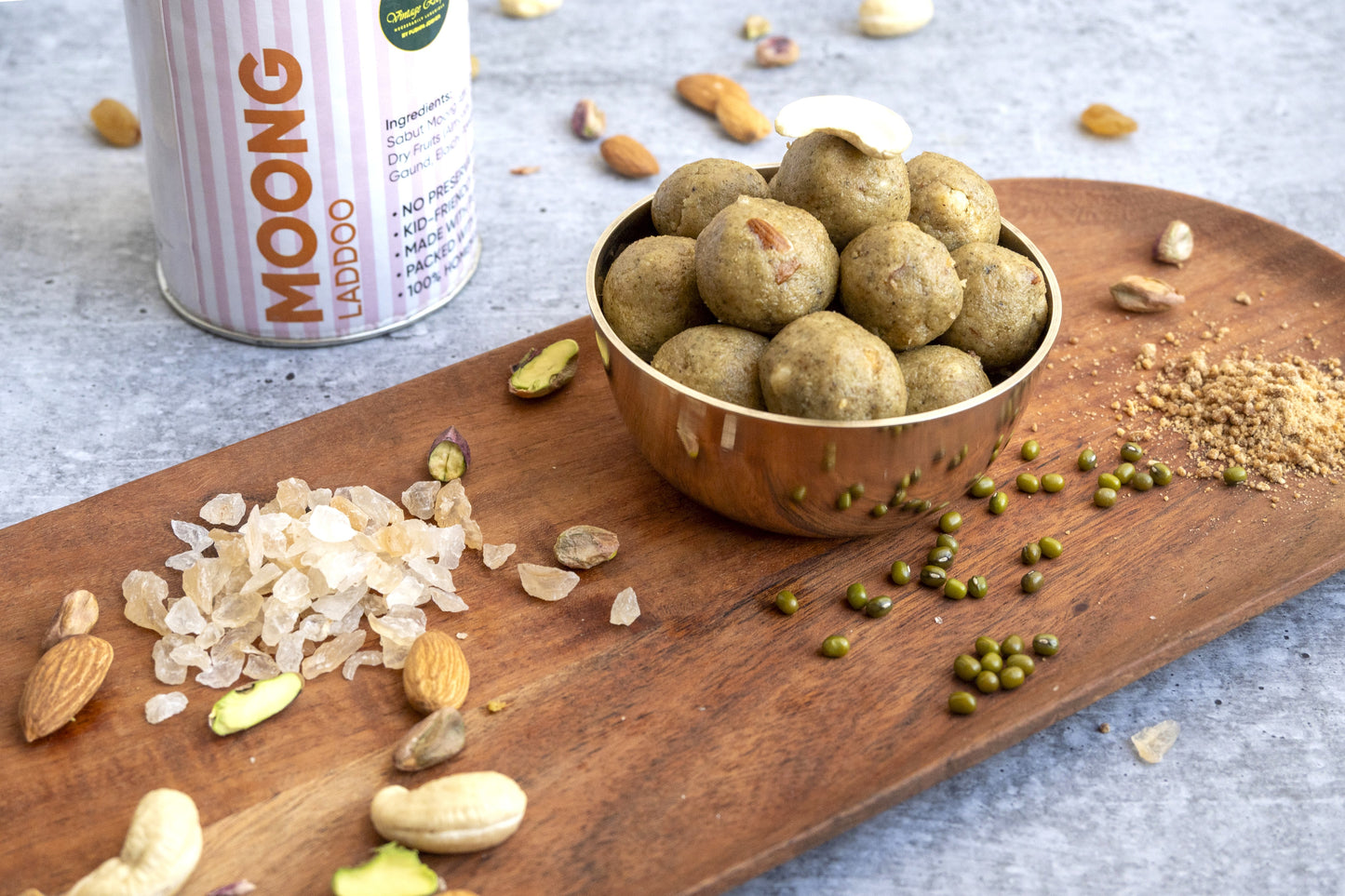 Moong Laddoo – A Nutritious & Wholesome Delight